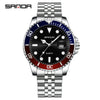 Wholesale Men's Leisure Style Round Dial Waterproof Quartz Watch With Steel Band Alloy Case And Mineral Reinforced Mirror