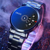 Wholesale Men's Leisure Style Steel Automatic Movement Waterproof Round Watch