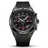 Wholesale Men's Multifunctional Sports Chronograph Silicone Quartz Watch With Alloy Case And Mineral Strengthened Glass Mirror Round Dial