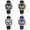Wholesale Men's Multifunctional Ultrathin Business Style Silicone Band Alloy Case Round Waterproof Luminous Calendar Watch