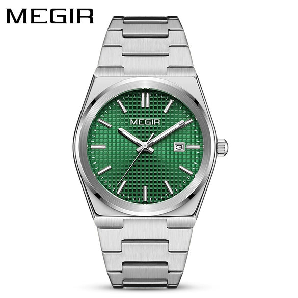 Wholesale Men's Quartz Fashion Casual Waterproof Watch With Stainless Steel Case And Alloy Band Round Dial