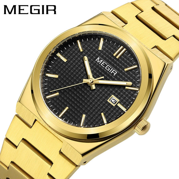 Wholesale Men's Quartz Fashion Casual Waterproof Watch With Stainless Steel Case And Alloy Band Round Dial
