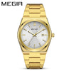 Wholesale Men's Quartz Fashion Casual Waterproof Watch With Stainless Steel Case And Alloy Band Round Dial