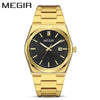 Wholesale Men's Quartz Fashion Casual Waterproof Watch With Stainless Steel Case And Alloy Band Round Dial