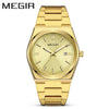 Wholesale Men's Quartz Fashion Casual Waterproof Watch With Stainless Steel Case And Alloy Band Round Dial