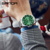 Wholesale Men's Quartz Watch Steel Belt Round Dial Zinc Alloy Case Leisure Style