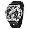 Wholesale Men's Quartz Watch With Fashion Style Waterproof Luminous Alloy Case Stainless Steel Strap And Buckle Round Dial Mineral Strengthened Glass Mirror