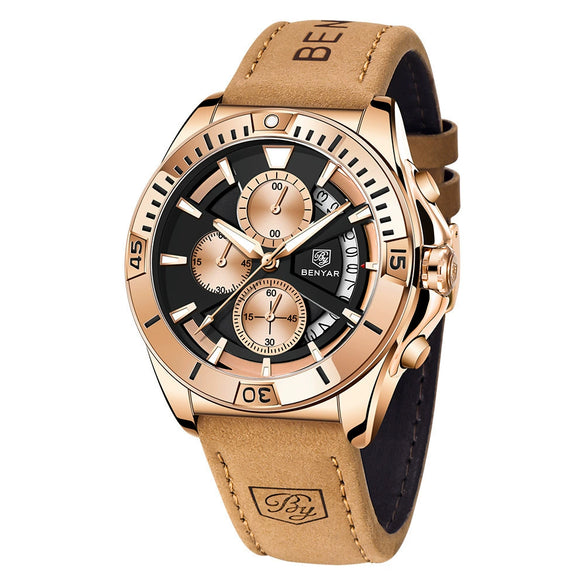 Wholesale Men's Quartz Watch With Fashion Style Waterproof Luminous Alloy Case Stainless Steel Strap And Buckle Round Dial Mineral Strengthened Glass Mirror