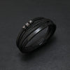 Wholesale Men's Retro Geometric Alloy Leather Woven Handmade Bracelet With Magnet Buckle