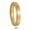Wholesale Men's Retro Ring Titanium Steel Geometric Distressed Electroplated