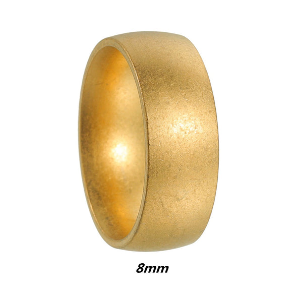 Wholesale Men's Retro Ring Titanium Steel Geometric Distressed Electroplated