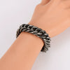 Wholesale Men's Stainless Steel Electroplated Rhombus Simple Geometric Jewelry