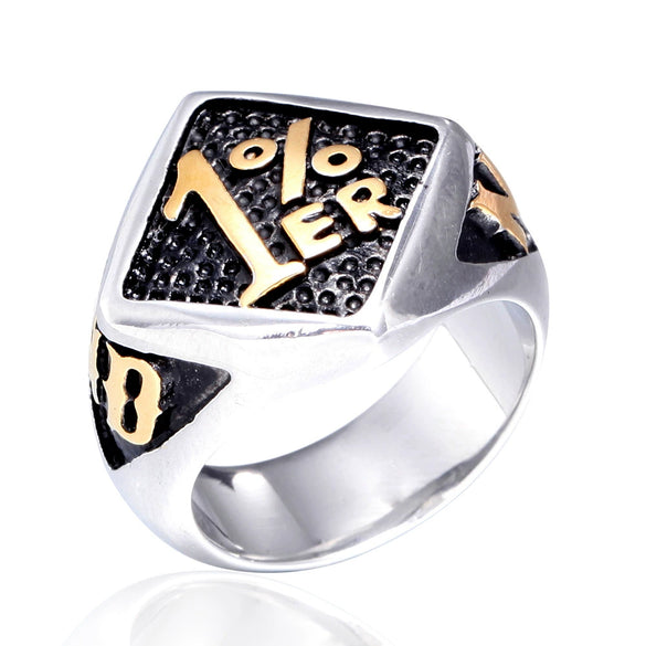 Wholesale Men's Stainless Steel Geometric Ring And Bracelet With Polishing