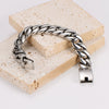 Wholesale Men's Stainless Steel Geometric Simple Polish Cuban Chain Jewelry