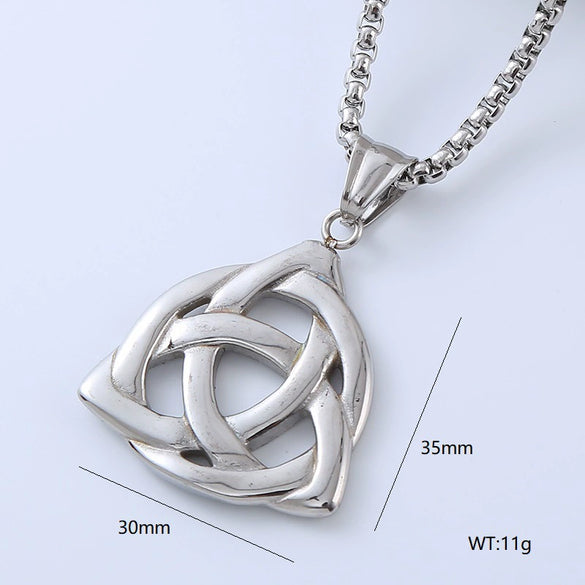 Wholesale Men's Titanium Steel Punk Style Geometric Jewelry With Polishing Treatment