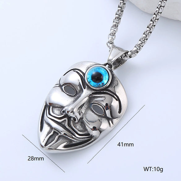 Wholesale Men's Titanium Steel Punk Style Geometric Jewelry With Polishing Treatment