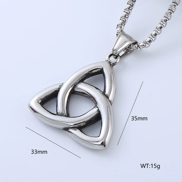 Wholesale Men's Titanium Steel Punk Style Geometric Jewelry With Polishing Treatment