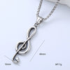 Wholesale Men's Titanium Steel Punk Style Geometric Jewelry With Polishing Treatment