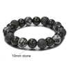 Wholesale Men's Titanium Steel Snowflake Sixpointed Star Rhombus Pattern Electroplated Bracelet