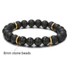 Wholesale Men's Titanium Steel Snowflake Sixpointed Star Rhombus Pattern Electroplated Bracelet