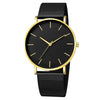 Wholesale Men's Watch Alloy Case Stainless Steel Strap Round Dial Quartz Watch Simple Fashion
