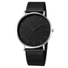 Wholesale Men's Watch Alloy Case Stainless Steel Strap Round Dial Quartz Watch Simple Fashion