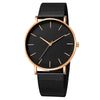 Wholesale Men's Watch Alloy Case Stainless Steel Strap Round Dial Quartz Watch Simple Fashion