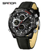 Wholesale Men's Watch Zinc Alloy Round Dial Waterproof Multifunctional Sporty Fashion Light Luxury Style