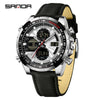 Wholesale Men's Watch Zinc Alloy Round Dial Waterproof Multifunctional Sporty Fashion Light Luxury Style