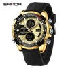 Wholesale Men's Watch Zinc Alloy Round Dial Waterproof Multifunctional Sporty Fashion Light Luxury Style