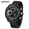 Wholesale Men's Watch Zinc Alloy Round Dial Waterproof Multifunctional Sporty Fashion Light Luxury Style