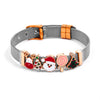 Wholesale Metal Adjustable Christmas Bracelet With Drop Shape Design And Seiko Craftsmanship For Unisex