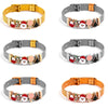 Wholesale Metal Adjustable Christmas Bracelet With Drop Shape Design And Seiko Craftsmanship For Unisex