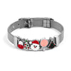 Wholesale Metal Adjustable Christmas Bracelet With Drop Shape Design And Seiko Craftsmanship For Unisex