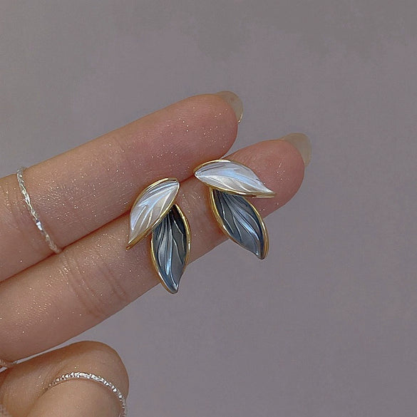 Wholesale Metal Alloy Cat's Eye Earrings With Geometric Pattern Retro Exaggerated Style For Women