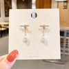 Wholesale Metal Alloy Cat's Eye Earrings With Geometric Pattern Retro Exaggerated Style For Women