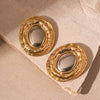 Wholesale Metal Alloy Flower Tassel Earrings With Electroplating Exaggerated And Fashionable For Women