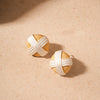Wholesale Metal Alloy Flower Tassel Earrings With Electroplating Exaggerated And Fashionable For Women