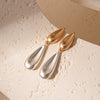 Wholesale Metal Alloy Flower Tassel Earrings With Electroplating Exaggerated And Fashionable For Women