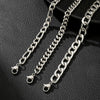 Wholesale Metal Alloy Geometric Punk Style Electroplated Stacked Necklace Jewelry