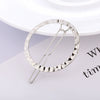 Wholesale Metal Alloy Goldplated Frog Clip Hairpin In Round And Oval Shapes
