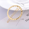 Wholesale Metal Alloy Goldplated Frog Clip Hairpin In Round And Oval Shapes