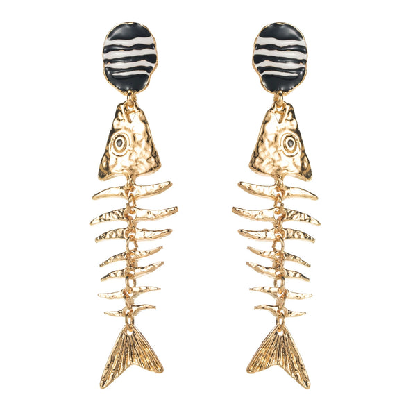 Wholesale Metal Alloy Retro Geometric Long Stud Earrings With Sunflower Moon Design Electroplated For Women