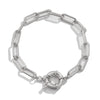 Wholesale Metal Alloy Snake Bone Chain Necklace With Geometric Design And Electroplating For Women
