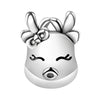 Wholesale Metal Animal Series Cactus Hedgehog Unicorn Beaded Pendant And Bracelet With Totem Pattern And Electroplating Treatment