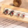 Wholesale Metal Animal Zodiac Geometric Bird Chain Piercing Earrings Electroplated Unisex Fashion Style