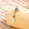 Wholesale Metal Animals Style Titanium Steel Ear Bone Nail Electroplated Women's Earrings