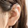 Wholesale Metal Animals Style Titanium Steel Ear Bone Nail Electroplated Women's Earrings