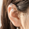 Wholesale Metal Animals Style Titanium Steel Ear Bone Nail Electroplated Women's Earrings