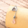 Wholesale Metal Animals Style Titanium Steel Ear Bone Nail Electroplated Women's Earrings